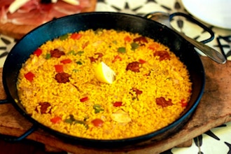 Spanish Date Night: Paella, Patatas Bravas, and Chilled Catalan Soup